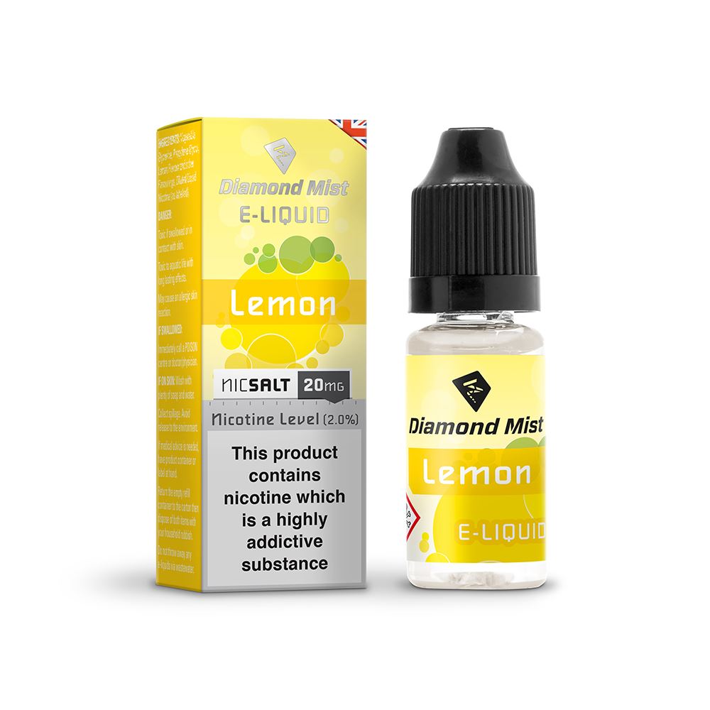 Diamond Mist Lemon Nic Salt (10ml)