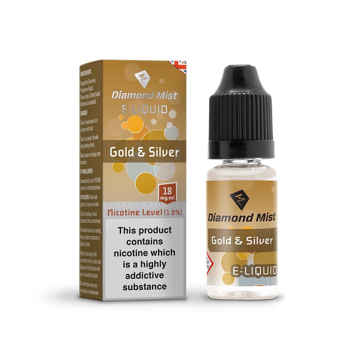 Gold & Silver Flavour 10ml - Image 3