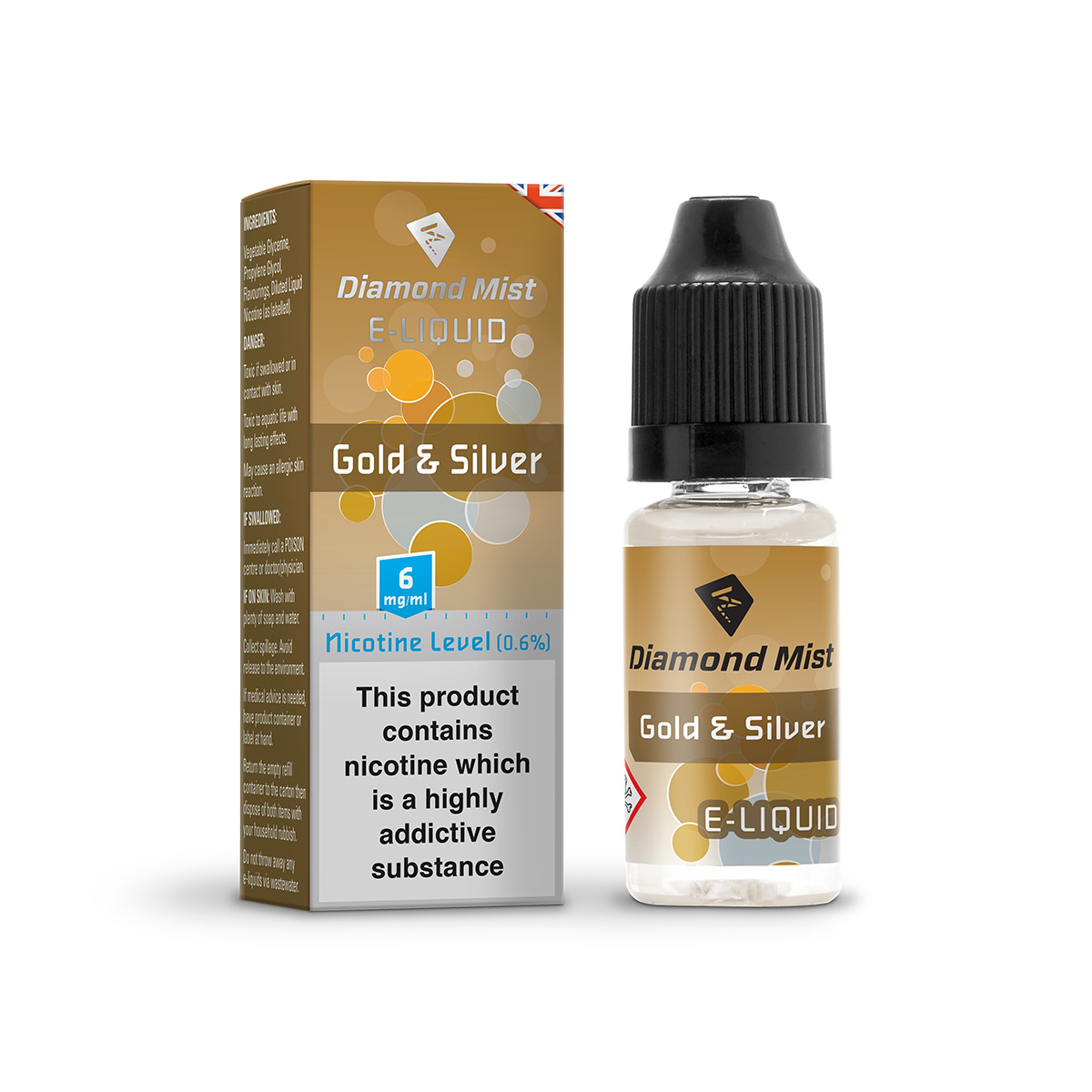 Gold & Silver Flavour 10ml