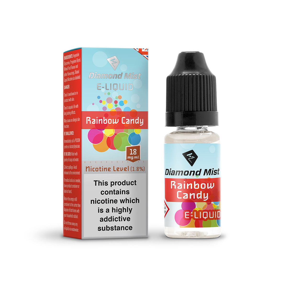 Rainbow Candy Flavour 10ml - Image 3