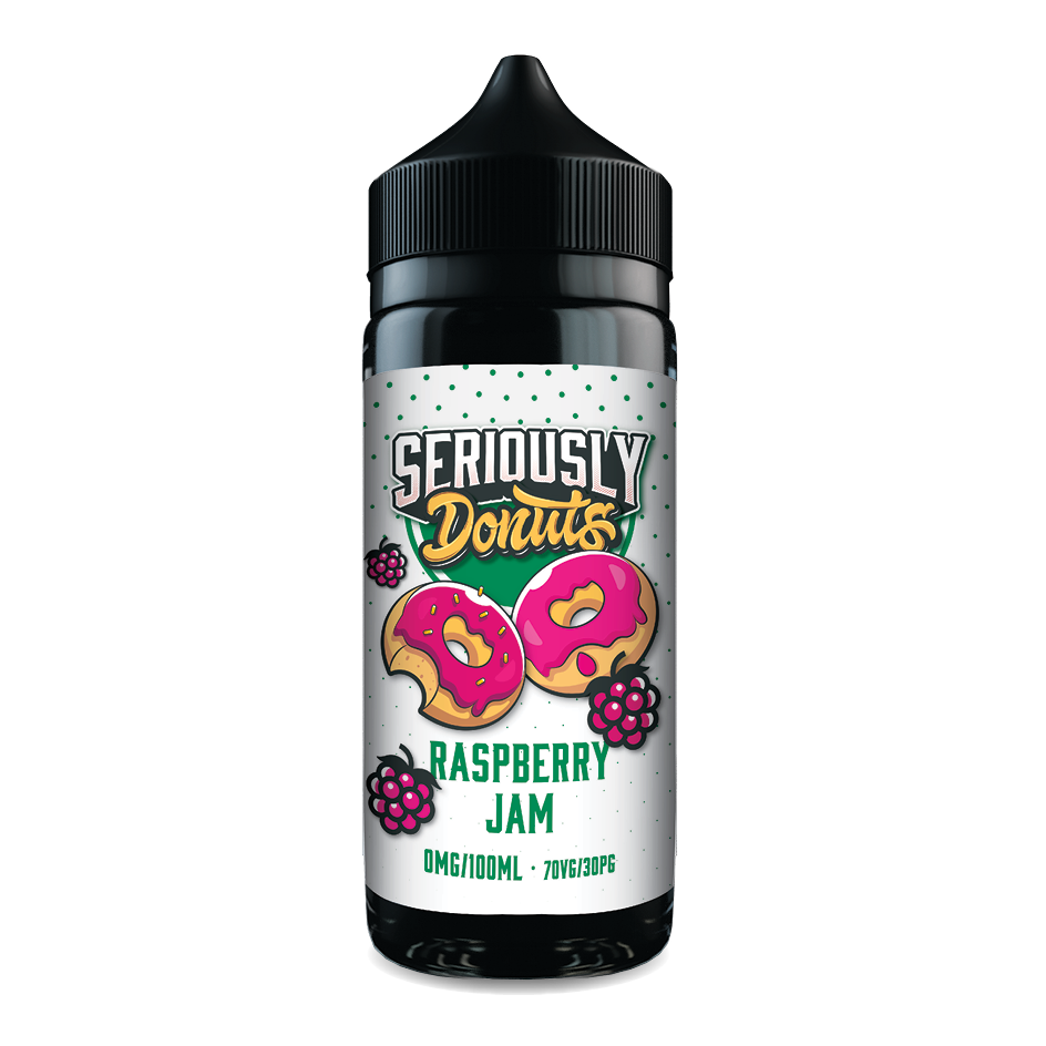Doozy Vape - Seriously Donuts - Raspberry Jam 100ml