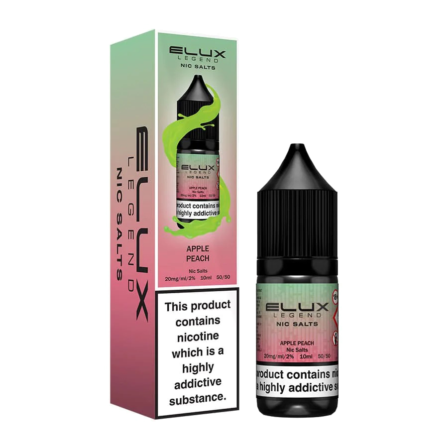 Elux Legend Bar Nic Salt - Apple Peach 10ml