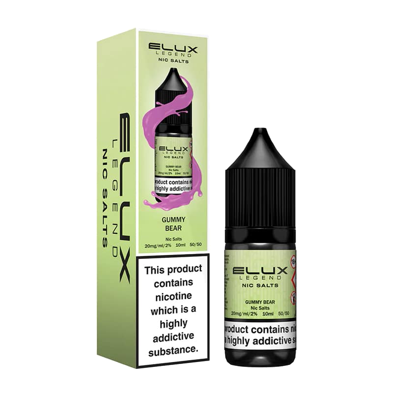 Elux Legend Bar Nic Salt - Gummy Bear 10ml
