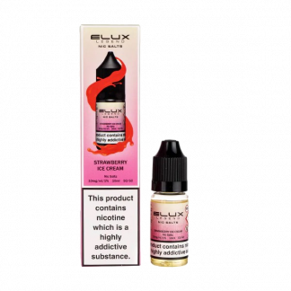 Elux Legend Bar Nic Salt - Strawberry Ice Cream 10ml